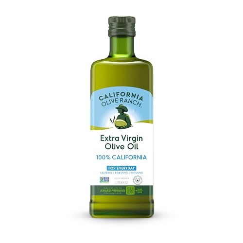 Image 1 of Default Title for the product California Olive Ranch 100% California Extra Virgin Olive Oil 1L Pack of 6