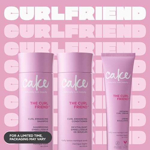 Image 3 of Cake Beauty Curl Friend Curl Defining Shampoo, Conditioner & Cream Set