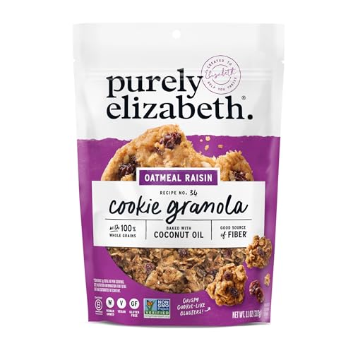 Image 1 of Default Title for the product Purely Elizabeth Cookie Granola Oatmeal Raisin 11 Ounce