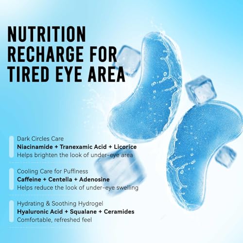 Image 3 of AILEORY Under Eye Patches for Dark Circles and Puffiness, 24 Pairs