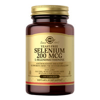 Thumbnail for Solgar Selenium Yeast-Free 200 Mcg 100 Tabs