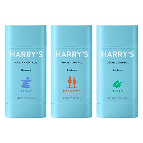 Image 1 of Default Title for the product Harry's Men's Deodorant Variety Pack, Aluminum Free Deodorant for Men, Odor Control, 2.5 Oz, Pack of 3