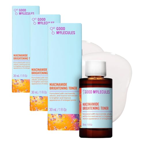 Image 5 of 1 Fl Oz (Pack of 3) for the product Good Molecules Niacinamide Brightening Toner with Arbutin