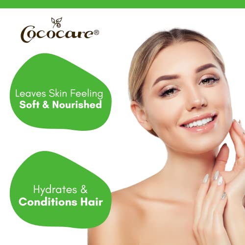 Image 4 of COCOCARE 100% Pure Coconut Oil for Skin, Hair & Body, 4 oz Jars, 2 Pack