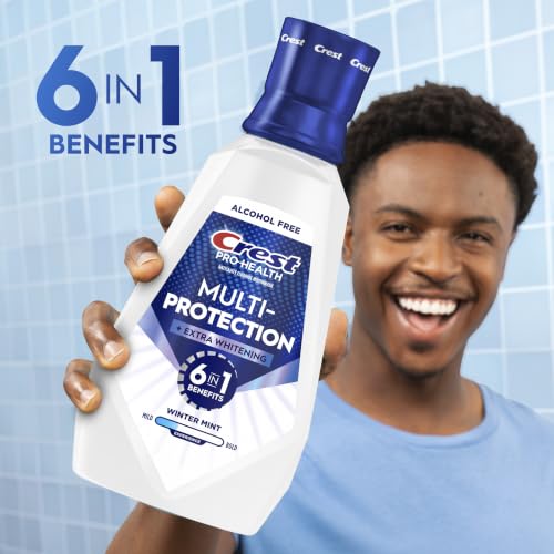 Image 3 of Crest Pro-Health Advanced Mouthwash, Alcohol Free, Extra Whitening, Energizing Mint Flavor, 946 mL (32 fl oz)
