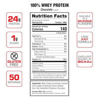 Thumbnail for Image 4 of Labrada Nutrition 100% Whey Protein Chocolate 4.13 Pound
