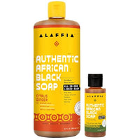 Thumbnail for Image 10 of Citrus Ginger / 32 Fl Oz (Pack of 1) for the product Alaffia Authentic African Black Soap