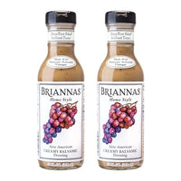 Thumbnail for Image 1 of Default Title for the product BRIANNAS Home Style New American Creamy Balsamic Dressing, 12 oz, 2-Pack