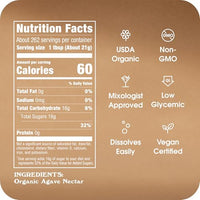 Thumbnail for Image 2 of IN THE RAW Organic Dark Agave Nectar 194 oz