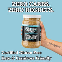 Thumbnail for Image 5 of Pork King Good Pork Rind Breadcrumbs, Ranch, 2 Pack (Two 12 Oz Jars)