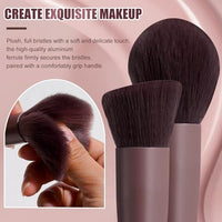 Thumbnail for Image 10 of BS-MALL Makeup Brush Set 18 Pcs Professional Synthetic Brushes with Case