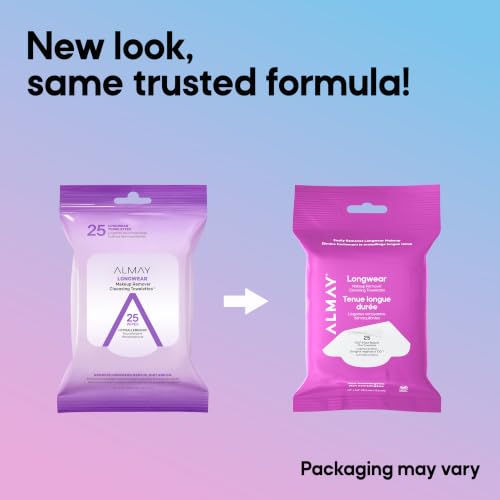 Image 6 of Almay Longwear Makeup Remover Cleansing Towelettes, 25 Count