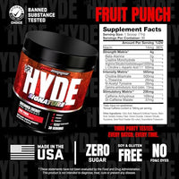 Thumbnail for Image 5 of ProSupps Mr. Hyde Signature Pre Workout Powder with Creatine, Fruit Punch