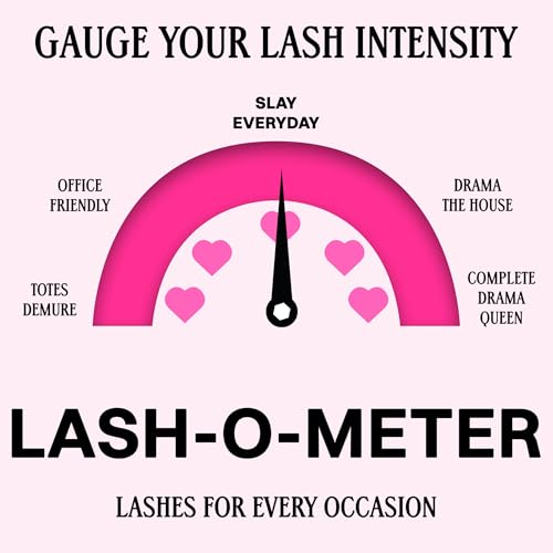 Image 3 of Gerard Cosmetics #Kiki #Lashes, High Volume Flirty Lashes, Reusable, Curled False Lashes For Glasses Wearers, Cruelty Free & Vegan (1 Pair)