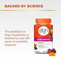 Thumbnail for Image 4 of Align Dualbiotic Prebiotics and Probiotics Gummies 60 Count
