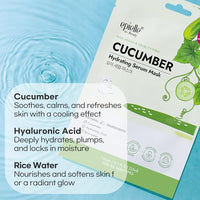 Thumbnail for Image 7 of Epielle Cucumber Hydrating Serum Sheet Masks (5pk)