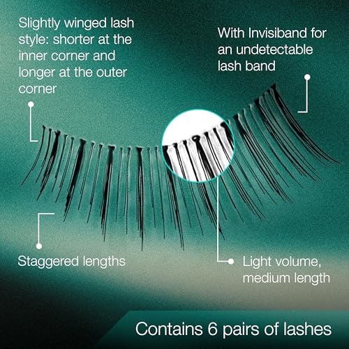 Image 4 of Ardell False Eyelashes Natural Lashes Babies Black - Lightweight, Short Length, Reusable Fake Lashes, 1 Pack