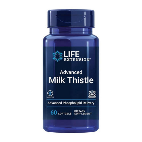 Life Extension European Milk Thistle-Advanced Phospholipid Delivery 60 Softgels