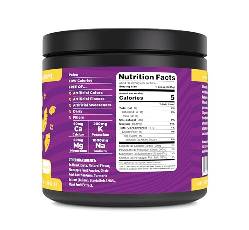Image 2 of Amazing Nutrition Advanced Hydration Electrolyte Powder 60 Servings