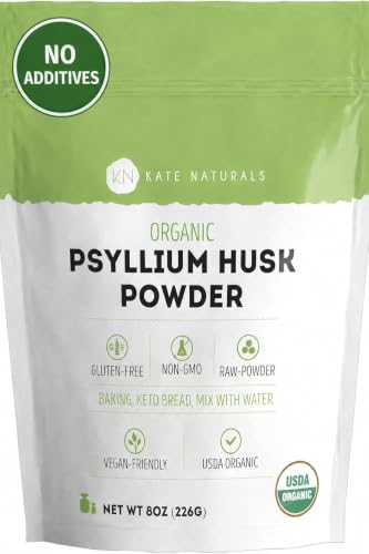 Image 2 of 8 oz for the product Kate Naturals Psyllium Husk Powder