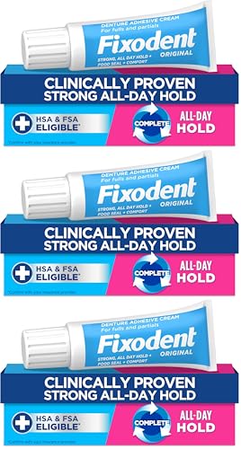 Image 7 of 0.75 Fluid Ounces / 2.25 Ounces for the product Fixodent Denture Adhesive Cream