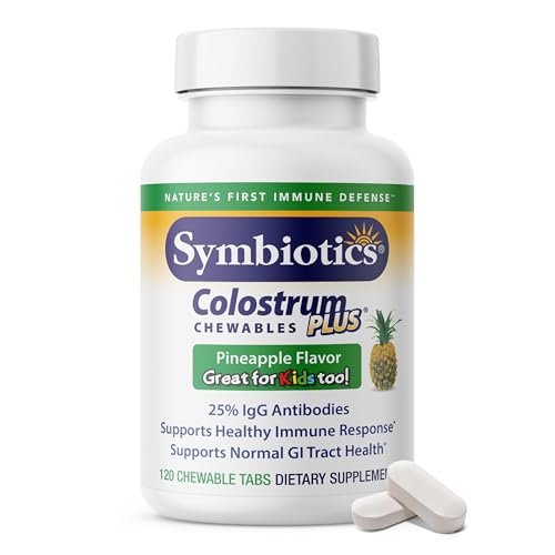 Image 1 of Default Title for the product Symbiotics Naturade Colostrum Chewable Tablets 120 Count