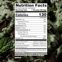 Thumbnail for Image 5 of RAW Whey Isolate Protein Powder Mint Chip Ice Cream - 25 Servings