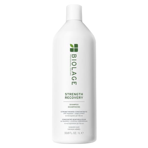 Image 2 of 33.8 Fl Oz (Pack of 1) for the product Biolage Strength Recovery Shampoo ??or Damaged Hair