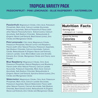 Thumbnail for Image 2 of Ultima Replenisher Daily Electrolyte Powder Drink Mix ? Sugar Free ? Tropical Variety and 5-Flavor Variety, 20 Stickpacks