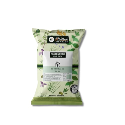 Image 1 of Default Title for the product Riddhish HERBALS Kesh Nirogi Hair Pack 100gm Pack of 1