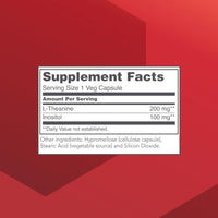 Thumbnail for Image 2 of PROTOCOL FOR LIFE BALANCE L-Theanine 200mg, Stress Relief*, 60 Veg Caps