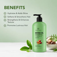 Thumbnail for Image 2 of Botanic Hearth Batana Oil Shampoo for Hair Growth & Thickness - 16 Fl oz