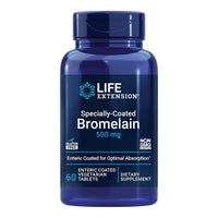 Thumbnail for Life Extension Specially-Coated Bromelain 500 Mg 60 Enteric Coated Tablets