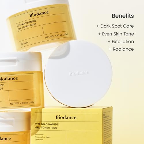 Image 2 of BIODANCE Radiance & Firming Duo: Vita Niacinamide Gel Toner Pads and Bio-Collagen Real Deep Mask