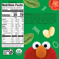 Thumbnail for Image 3 of Earth's Best Organic Kids Snacks, Sesame Street Toddler Snacks, Organic Garden Veggie Straws, .5 oz Bags, 12 Count