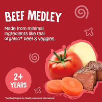 Thumbnail for Image 4 of Earth's Best Organic Baby Food Pouches, 9+ Months, Beef Medley, 4 Ounce, Pack of 12