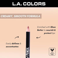 Thumbnail for Image 4 of L.A. COLORS Lipliner Pencil, Chocolate CP528A