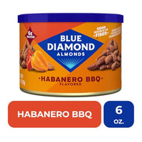 Thumbnail for Image 3 of Blue Diamond Almonds Habanero BBQ Snack Nuts, 6 oz, Pack of 1