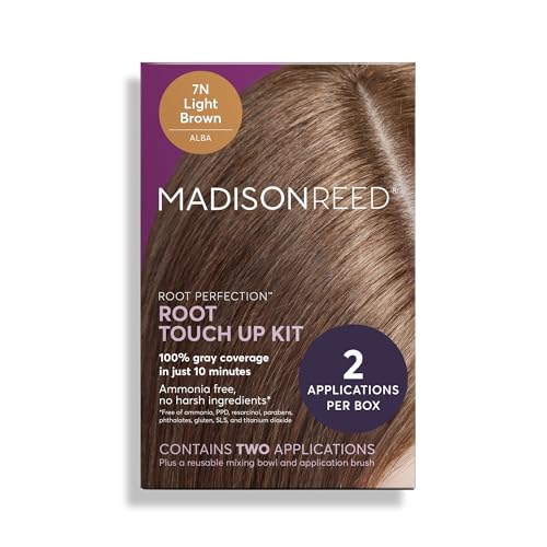 Image 3 of 7N Alba - Light Brown for the product Madison Reed Root Perfection Root Touch-Up Kit