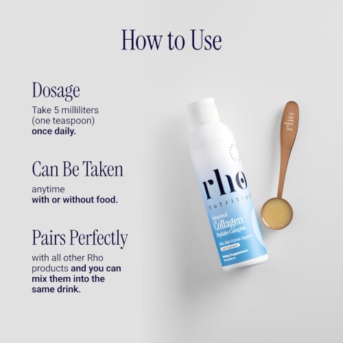 Image 7 of Rho Nutrition Liposomal Collagen Peptides Liquid Supplement