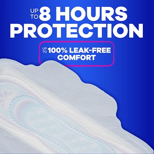 Image 5 of Always Ultra Thin Feminine Pads with Wings, Size 1, Regular Absorbency, Unscented, 126 Count