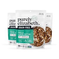 Thumbnail for Image 1 of Default Title for the product purely elizabeth. Vanilla Almond Butter Keto Granola with MCT Oil Grain-Free (3 Ct, 8oz Bags)