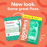 Thumbnail for Image 2 of Plackers Micro Mint Freshens Breath, Mint, 90 Count