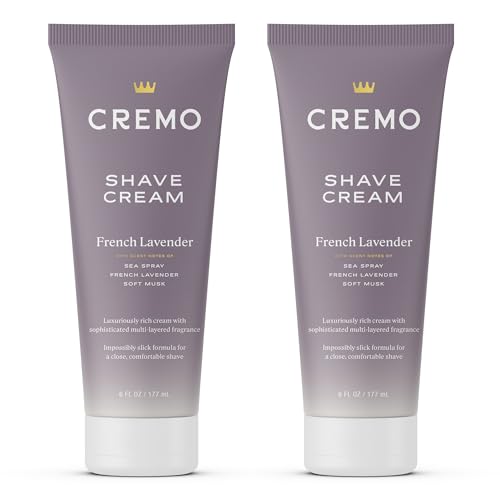 Image 2 of Lavender / 6 Fl Oz (Pack of 2) for the product Cremo Shaving Cream for Women