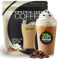 Thumbnail for Image 1 of Default Title for the product CHIKE Vanilla High Protein Iced Coffee, Protein Coffee Powder, 20g Whey