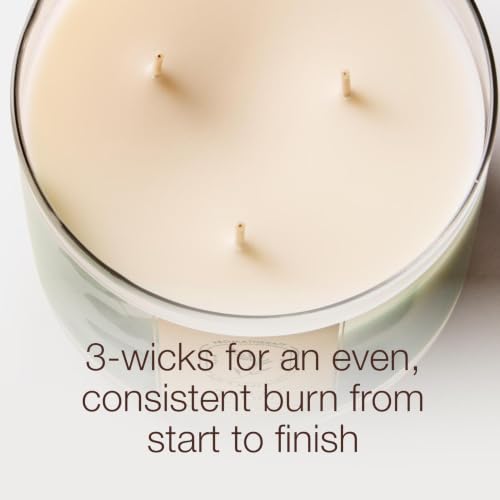Image 5 of Bath & Body Works 3-Wick Candle, Snowflakes & Cashmere Scent