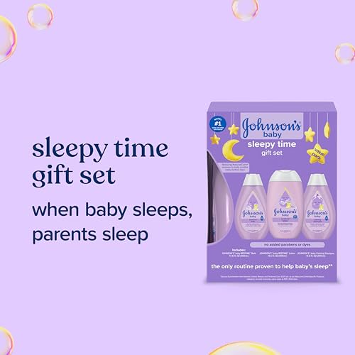 Image 4 of Johnson's Baby Sleepy Time Gift Set, 3 Items