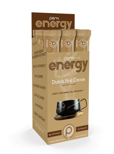 Image 5 of Perk Energy Drink Mix (Dutch Hot Cocoa) 10 Stick Packs, Gluten-Free