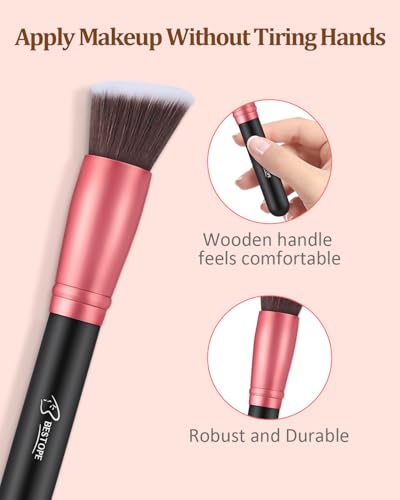 Image 7 of BESTOPE PRO Makeup Brush Set
