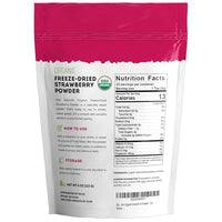 Thumbnail for Image 3 of Kate Naturals Organic Freeze Dried Strawberry Powder for Baking (4oz)